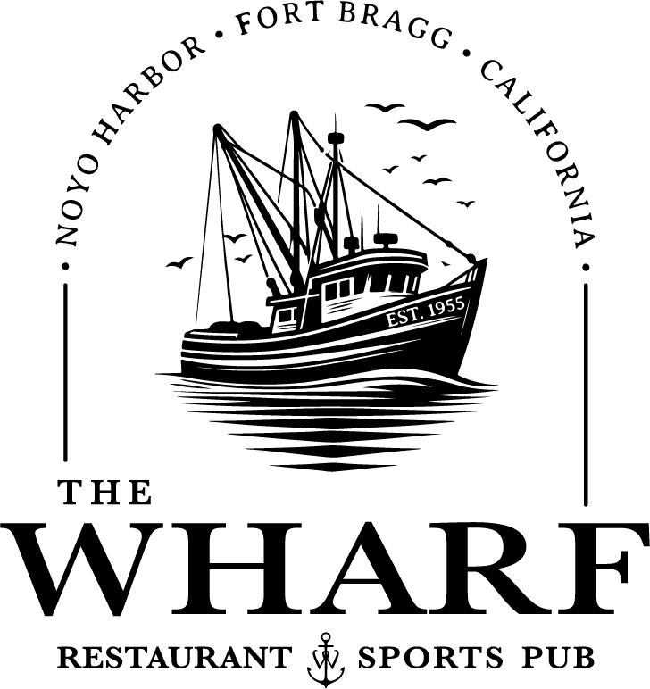 The Wharf Restaurant & Sports Pub - Noyo Harbor - Fort Bragg, CA